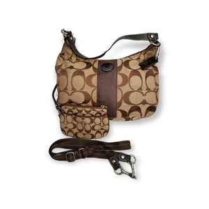 Coach Handbag w/Shoulder Strap and Coin Purse